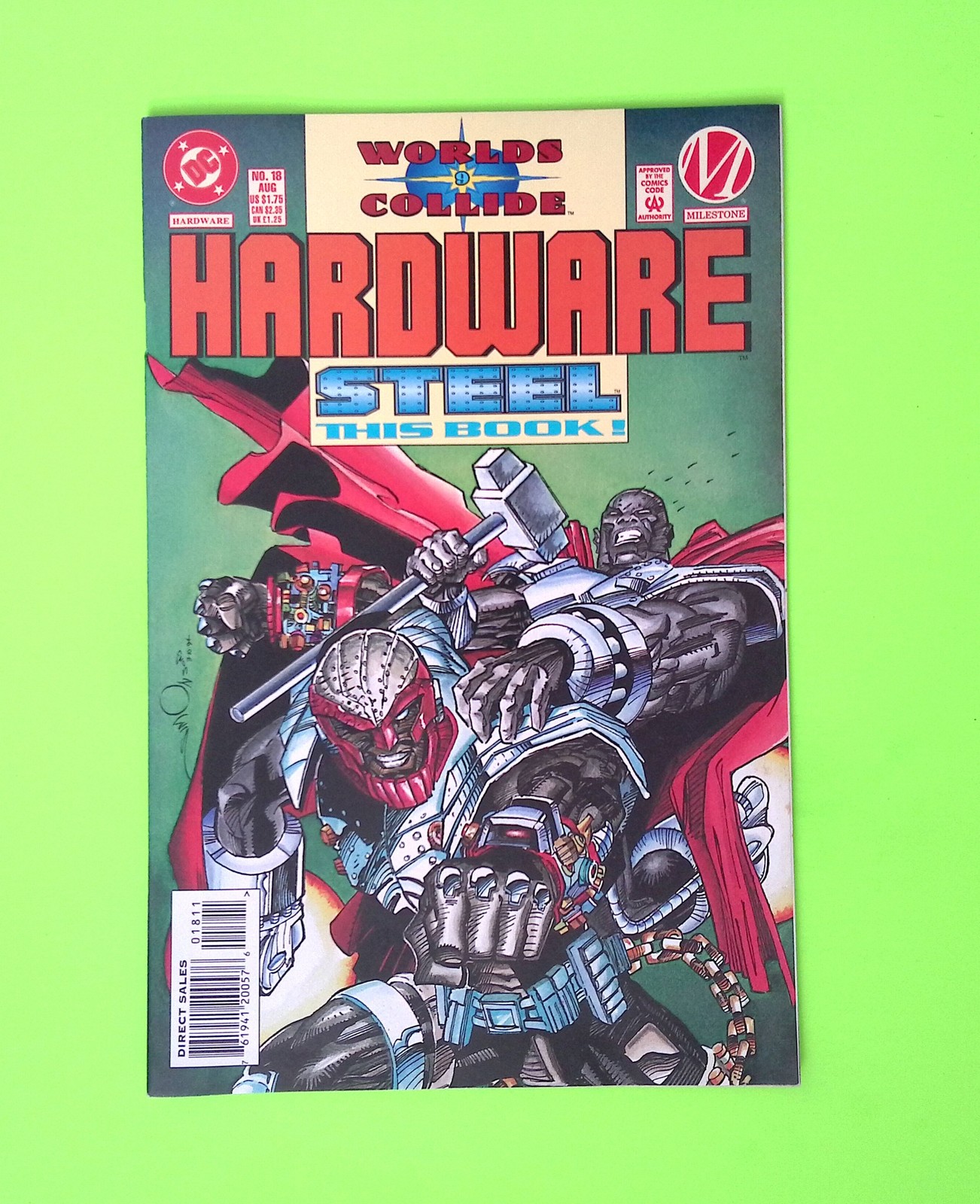 Hardware #18 1994 Milestone Higher Grade Comic Book Q118-136
