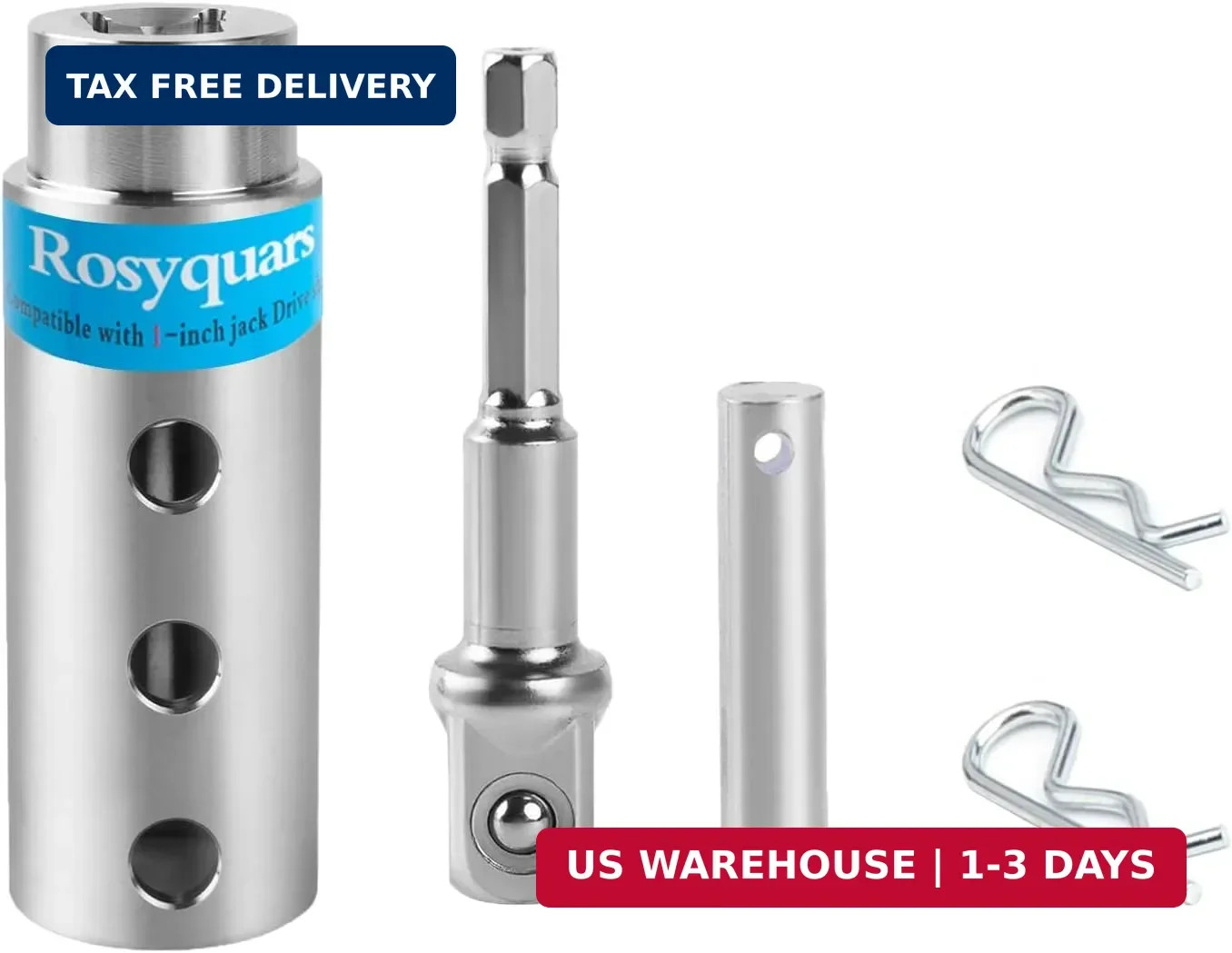 Trailer Jack Drill Adapter for 1\