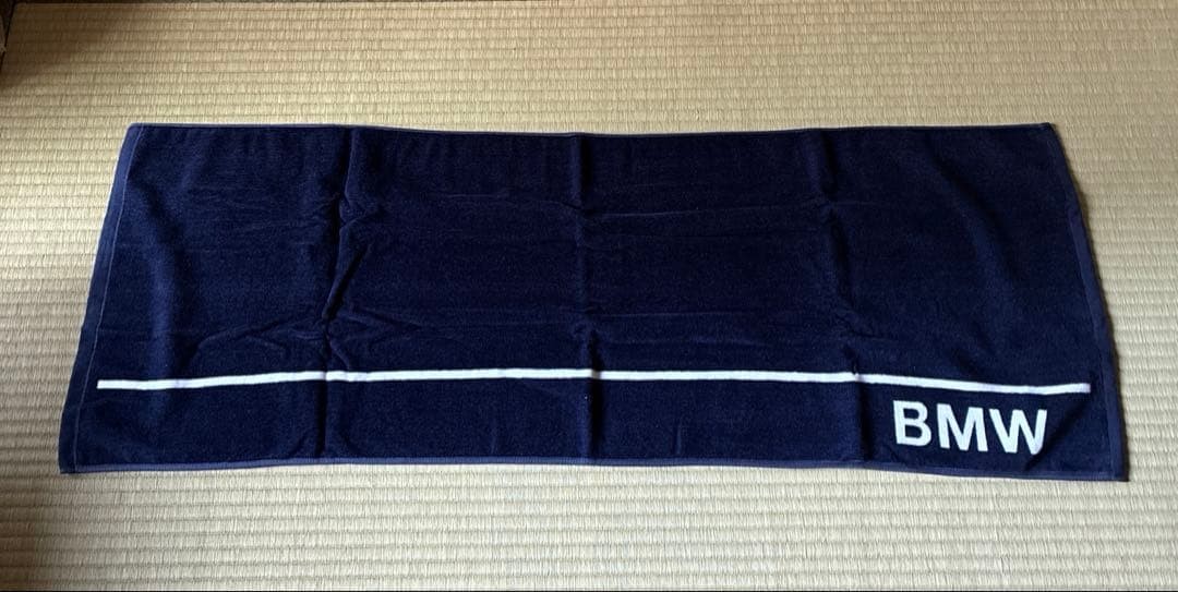 Novelty Bmw Original Sports Towel Set Of 2 Dark Blue