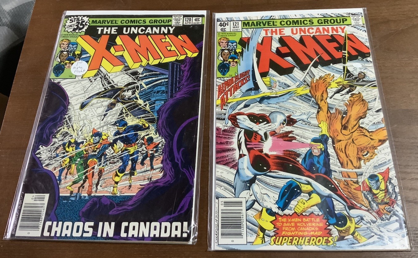 Uncanny X-Men 120 And 121 First Appearance Alpha Flight