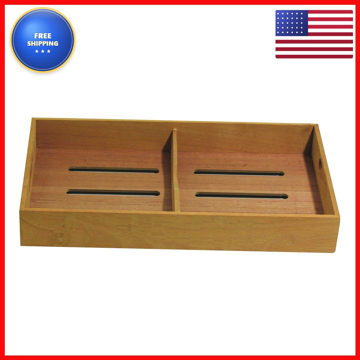 Sigara HankStar Spanish Cedar Cigar Tray 12.0\