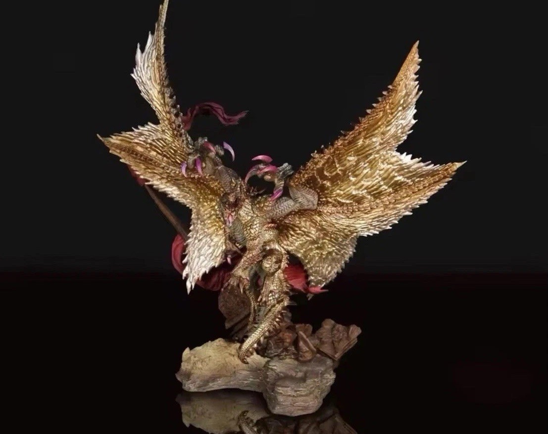 Monster Hunter Figure Shagaru Magala Anime Gaming Collector Gift Manga