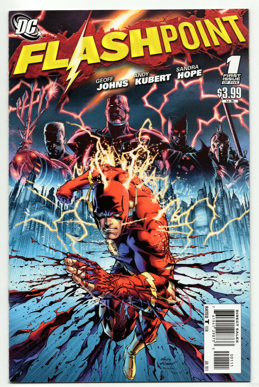 Flashpoint No. 1 2011 NM DC Comics