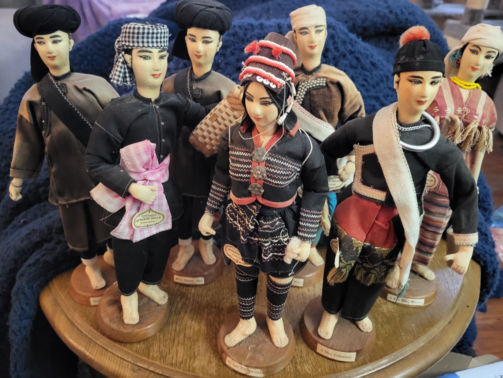 Vintage Doll Bangkok Thailand Lot of Seven Vintage Doll Bangkok Thailand Lot of Seven
