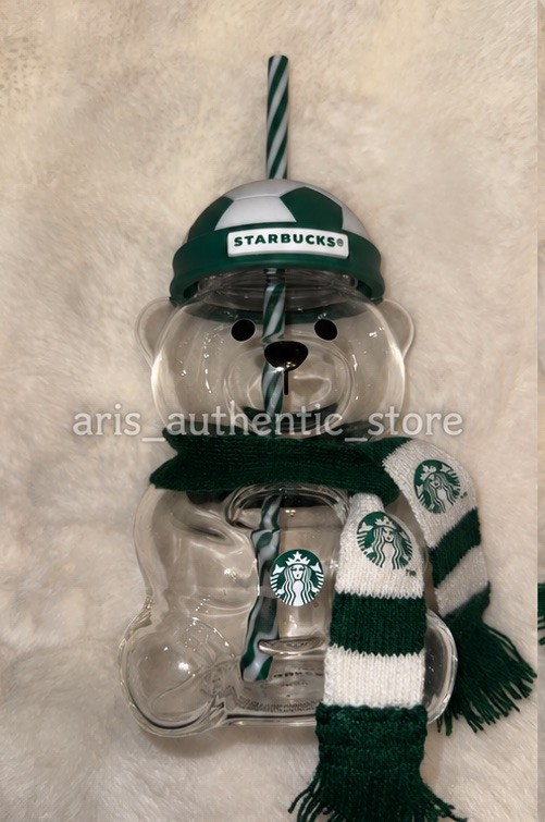 Starbucks FIFA Soccer Bearista Cup WITH SCARF