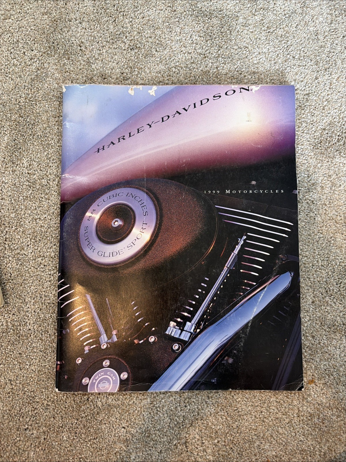  Harley-Davidson Motorcycles Large Sales Brochure - 1999