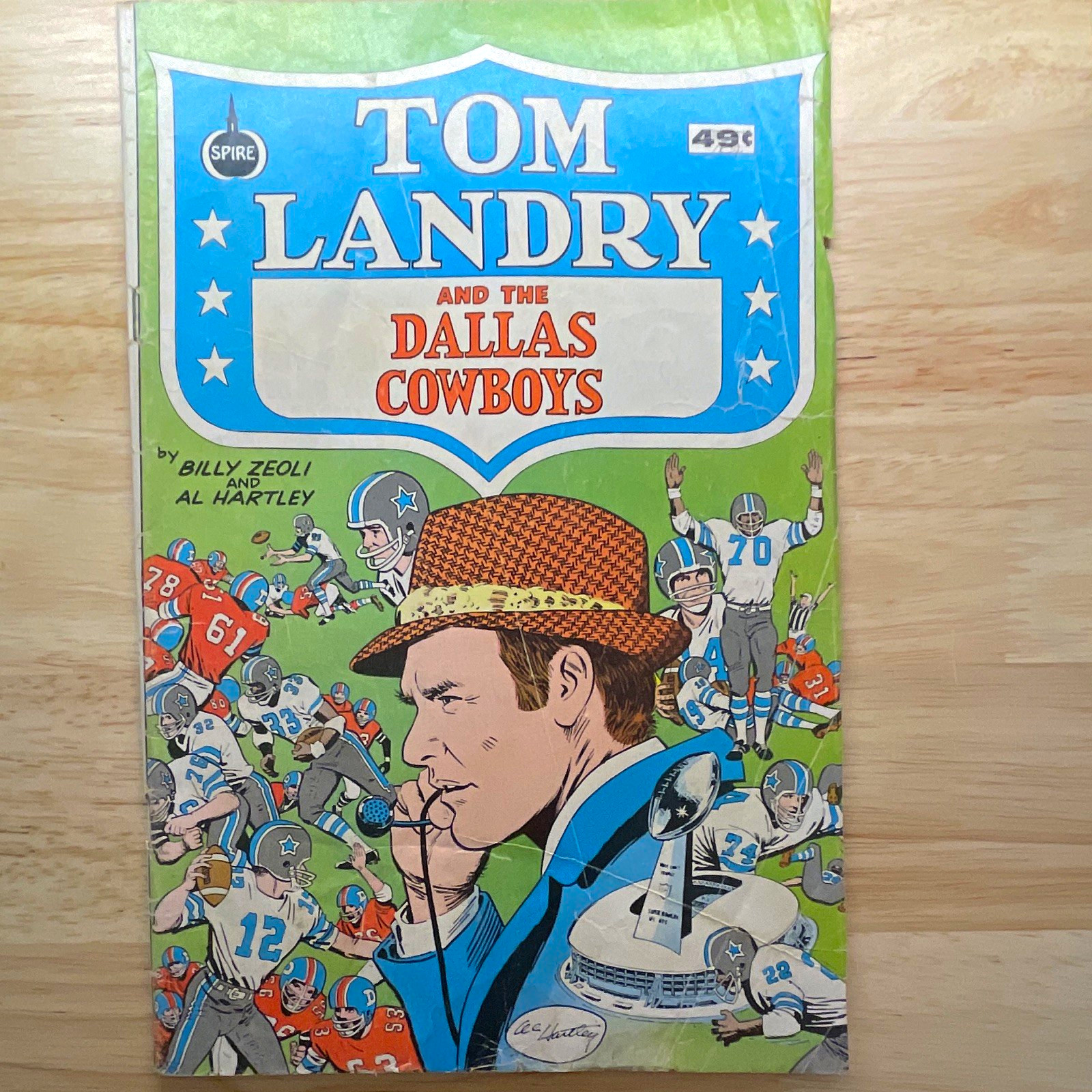 Spire Tom Landry and the Dallas Cowboys Single Issue - Billy Zeoli, Al Hartley