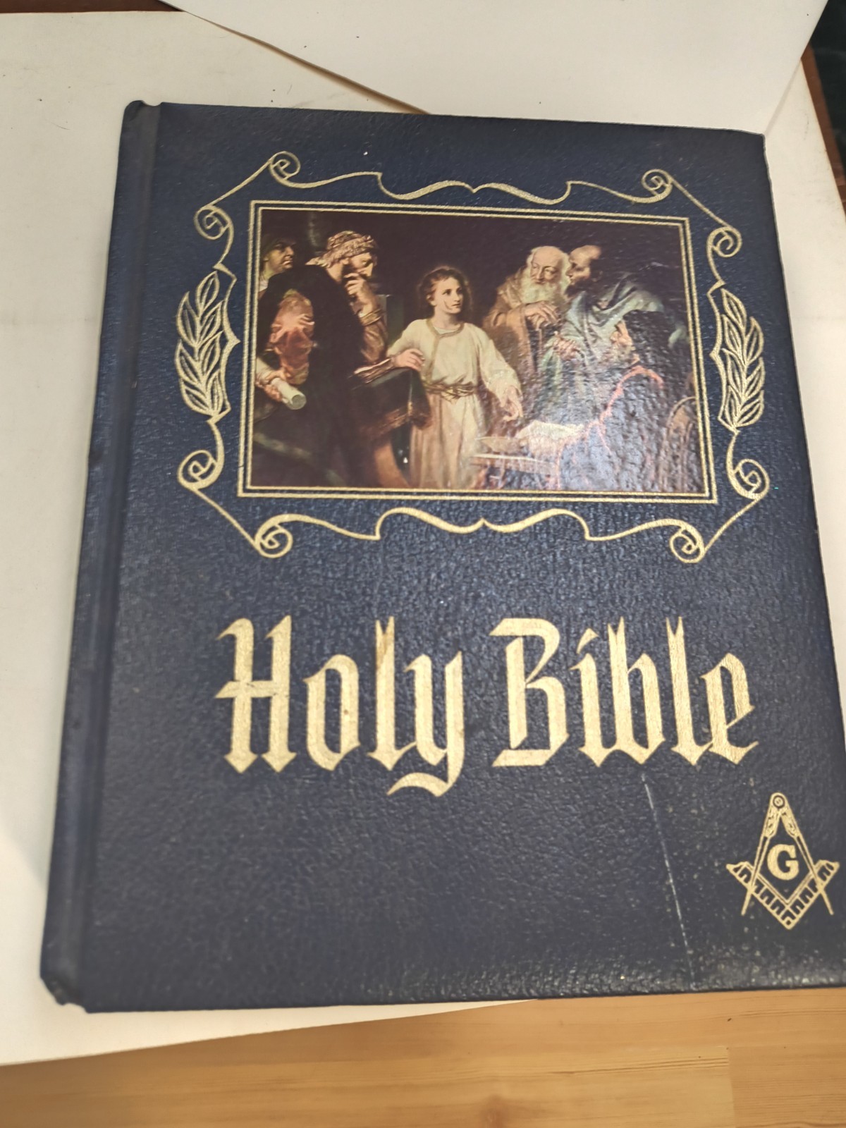 Masonic Holy Bible Master Reference Edition By Heirloom 1964 Version Great Shape