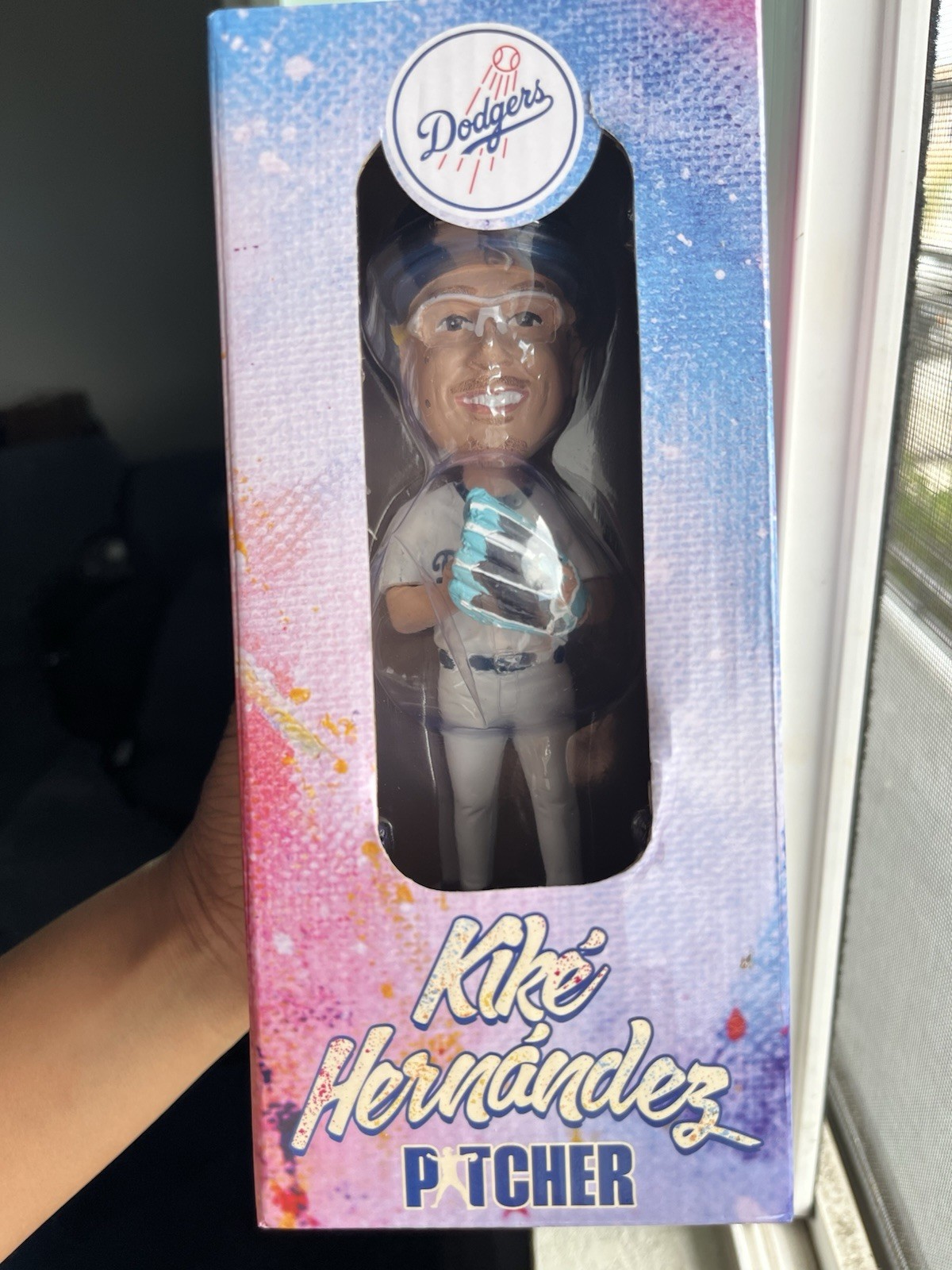 2026 Kiké Hernández LA Dodgers Pitcher Bobblehead Limited Edition Unopened