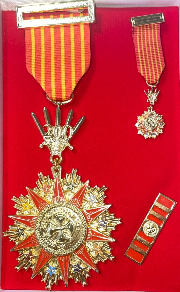RARE Colombia Army Medalla Bicentenario de la Campana Libertadora Set New