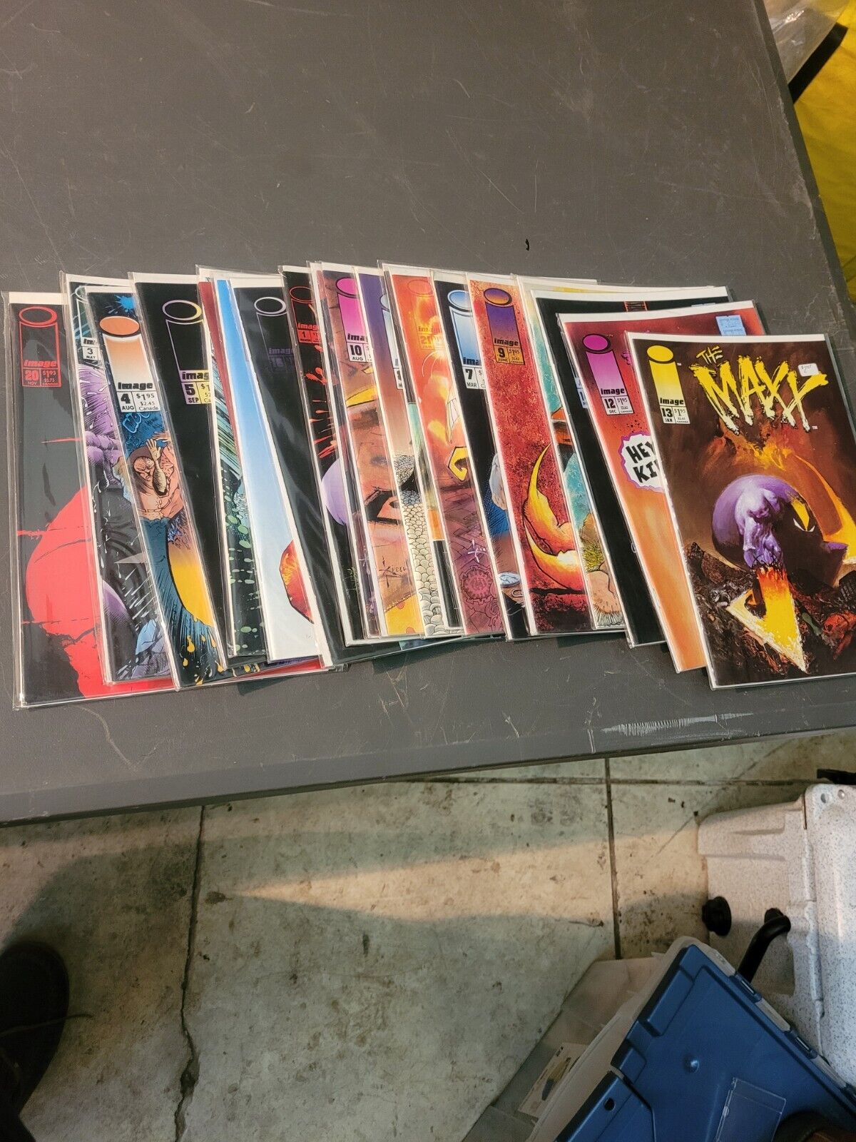 The Maxx Comic Book Bagged and Boarded Image Comics Lot Of 22