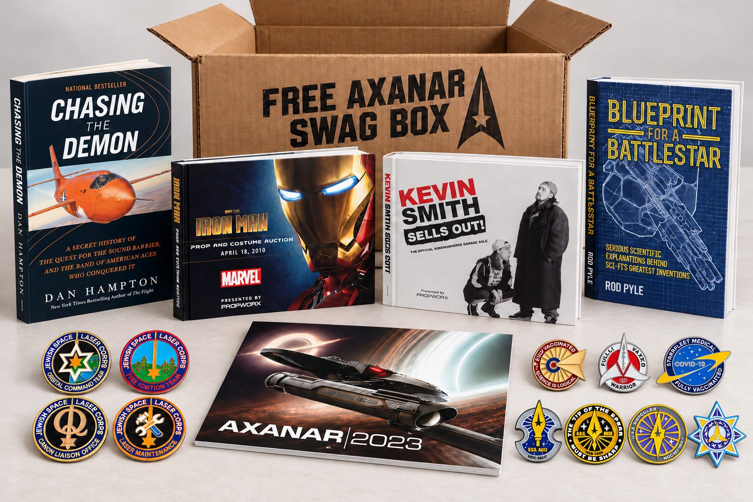 Axanar Swag Box w/ Prelude to Axanar Blu-ray