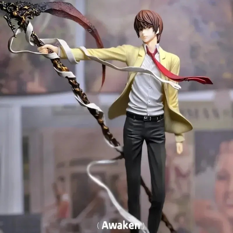 26cm Death Note Anime Yagami Light Action Figure Statue Figurines Pvc Collection