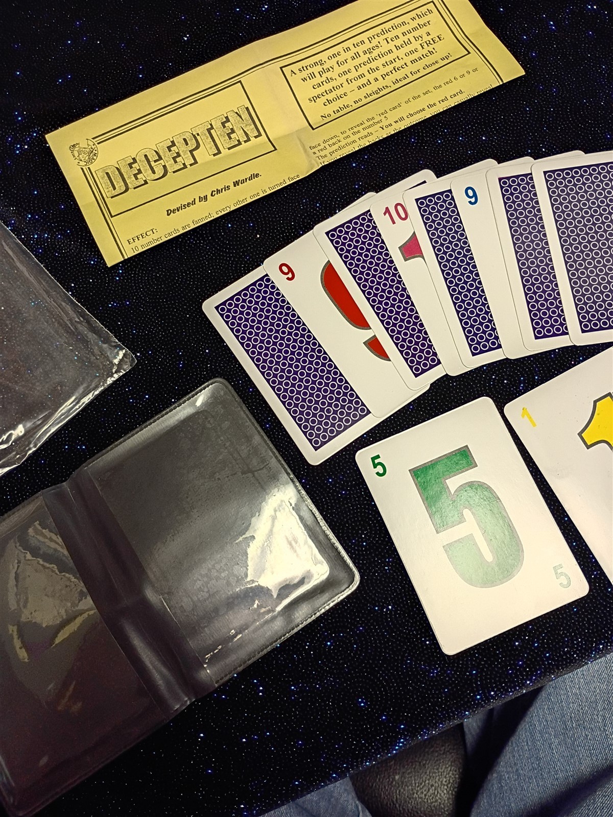 Mentalism Decepten by Chris One-In-Ten Prediction No Sleight of Hand Magic Trick Mentalism Decepten by Chris One-In-Ten Prediction No Sleight of Hand Magic Trick