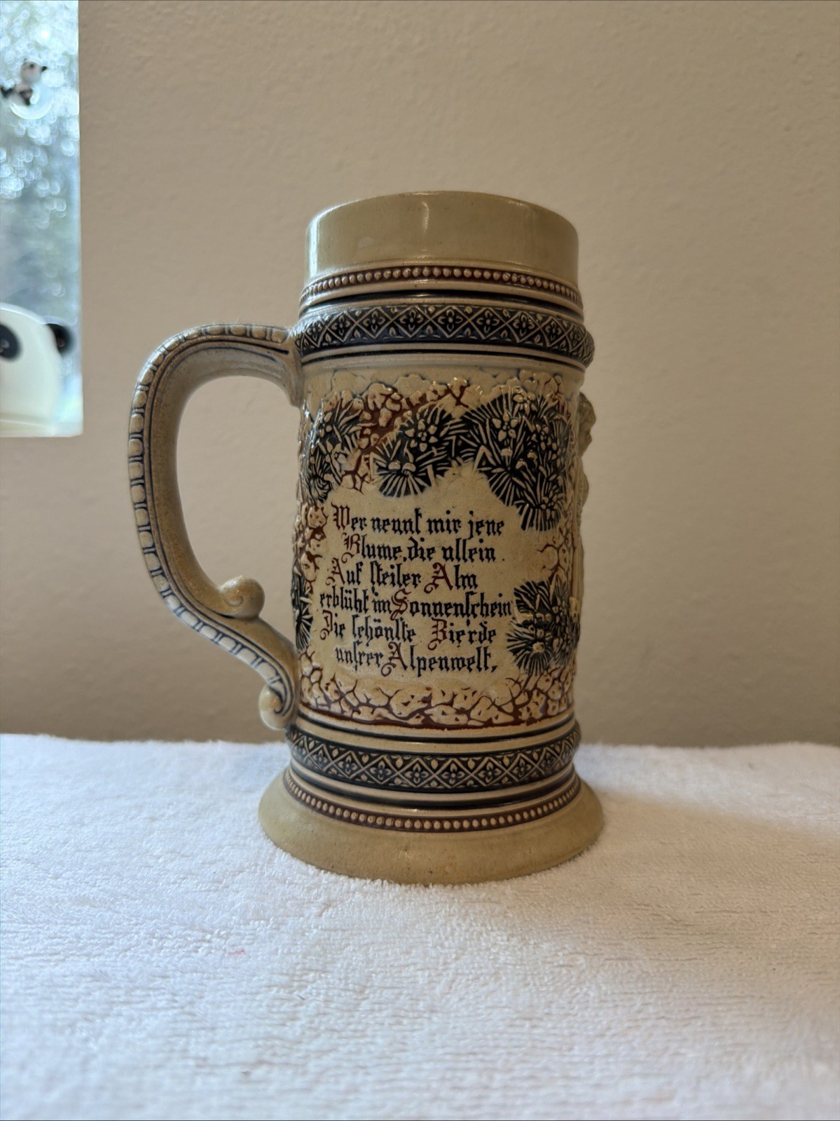 Antique 1/2L Reinhold Merkelbach Stein Mold 1208 no lid