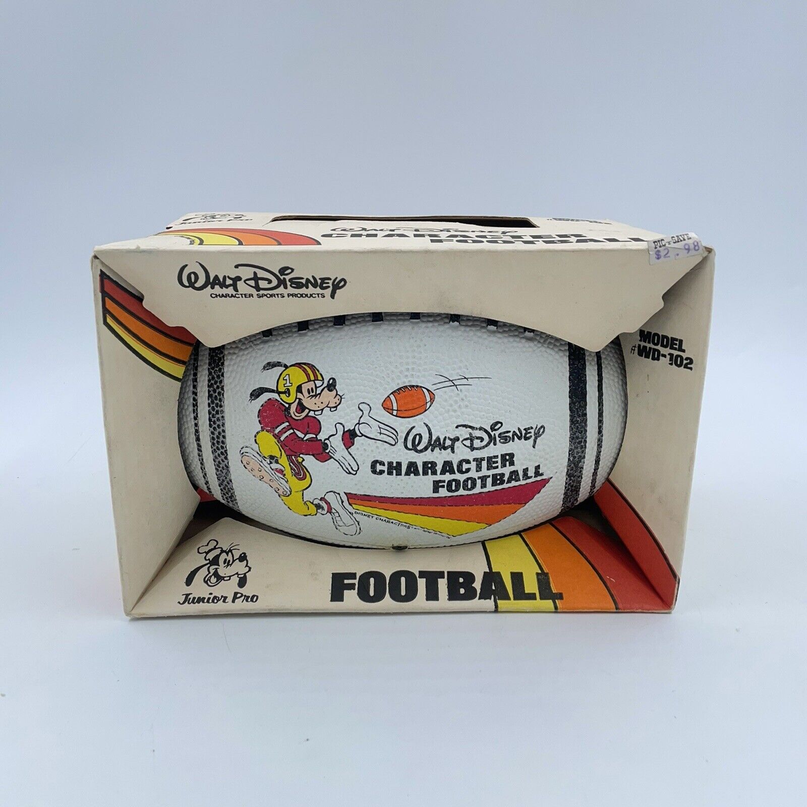 Vintage Free Former Walt Disney character football WD-102
