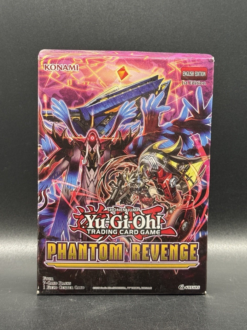 2025 Yu-Gi-Oh Phantom Revenge TCG Box English Edition Factory Sealed NEW