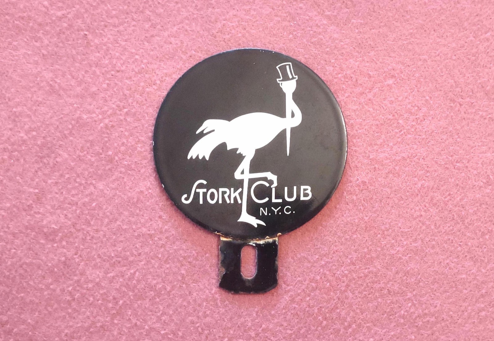 The Stork Club License Plate Topper