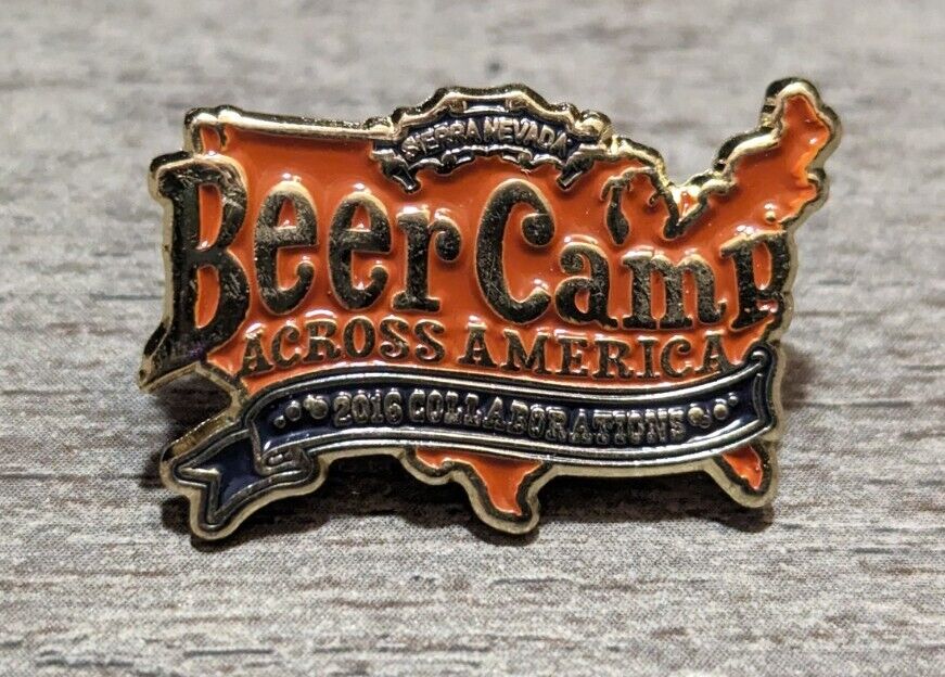 Sierra Nevada Beer Camp Across America 2016 Collaborations Souvenir Lapel Pin