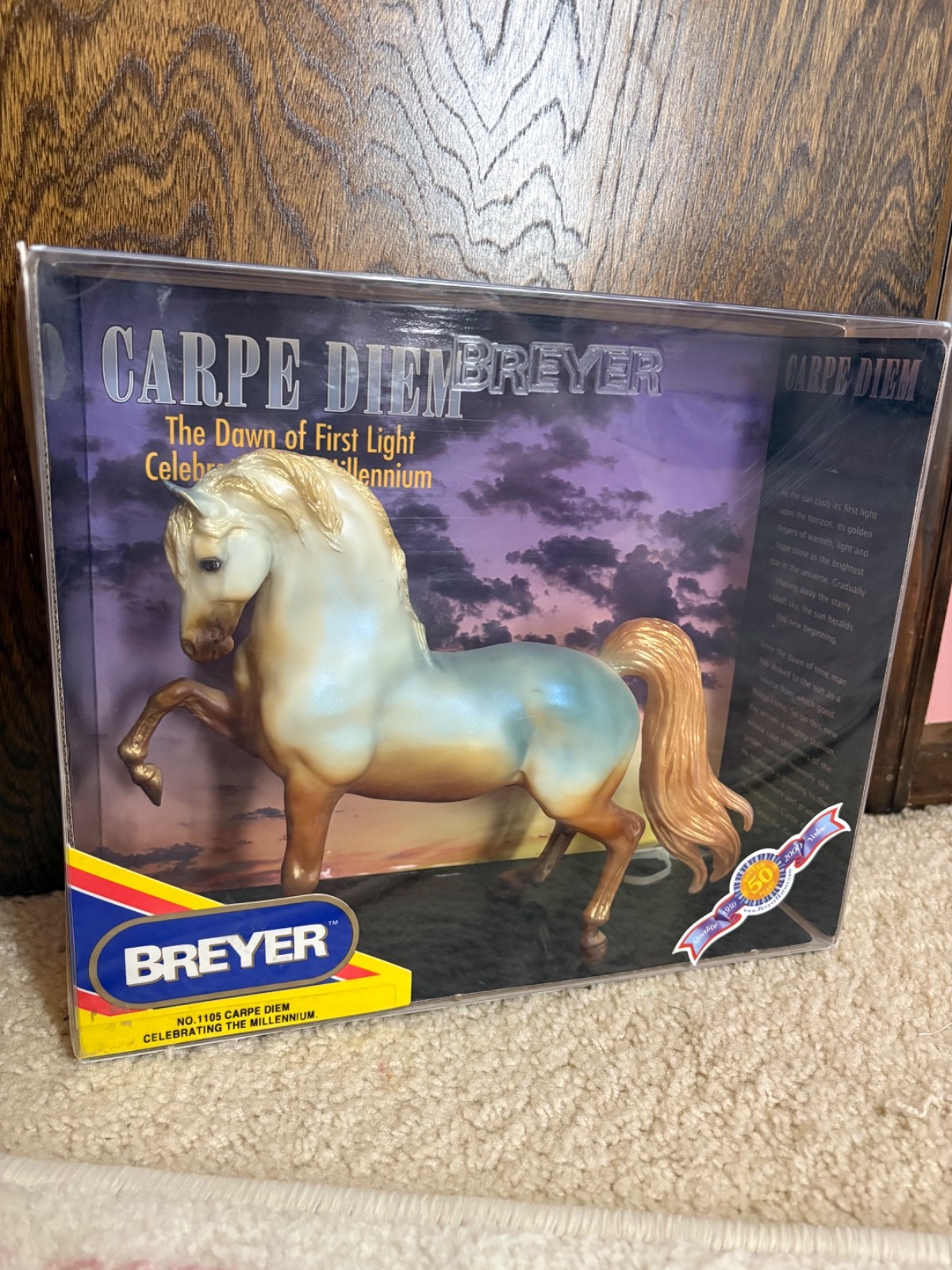Breyer 1105 Carpe Diem Millennium Horse 2000 Retired w/ Original Box