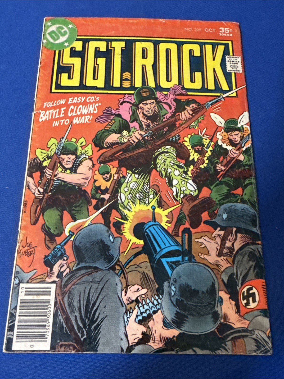 Sgt. Rock #309 (DC Comics October 1977) Joe Kubert, VG/F Sgt. Rock #309 (DC Comics October 1977) Joe Kubert, VG/F