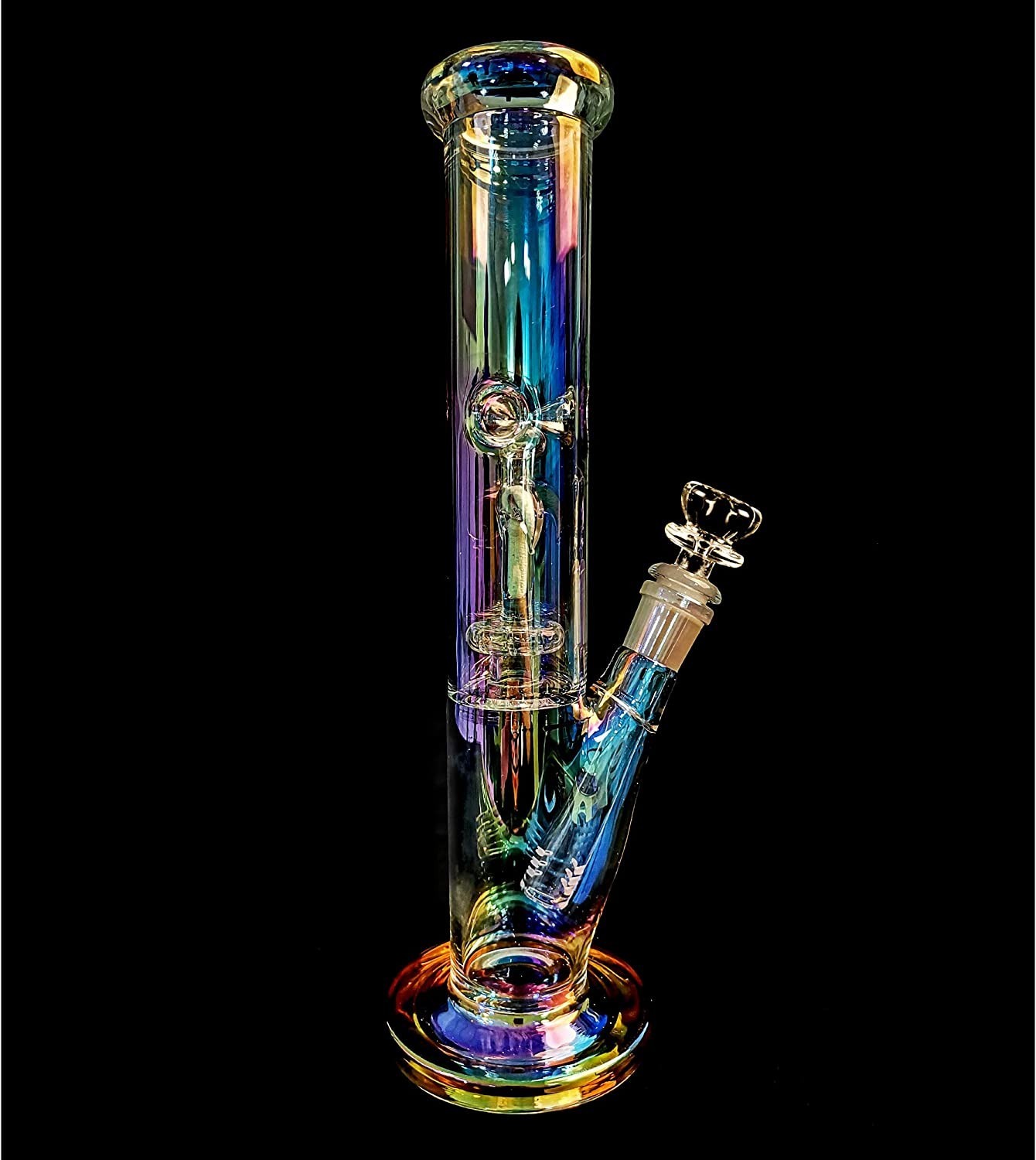 12'' Hookah Water Smoking Pipe Glass Bong Beaker Bubbler w/ ICE catcher Bongs