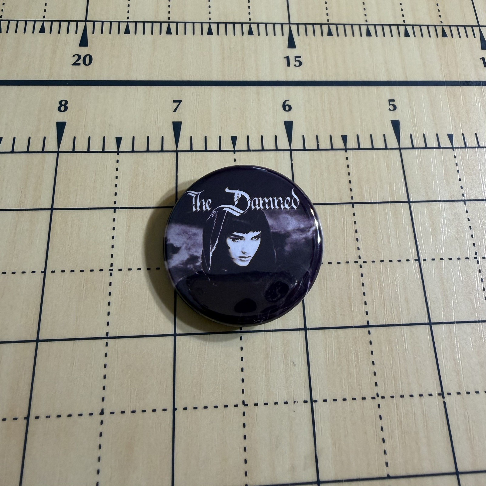 The Damned - 1.25” Button Pin | Punk Rock New Wave Gothic Rock | Pinback Badge