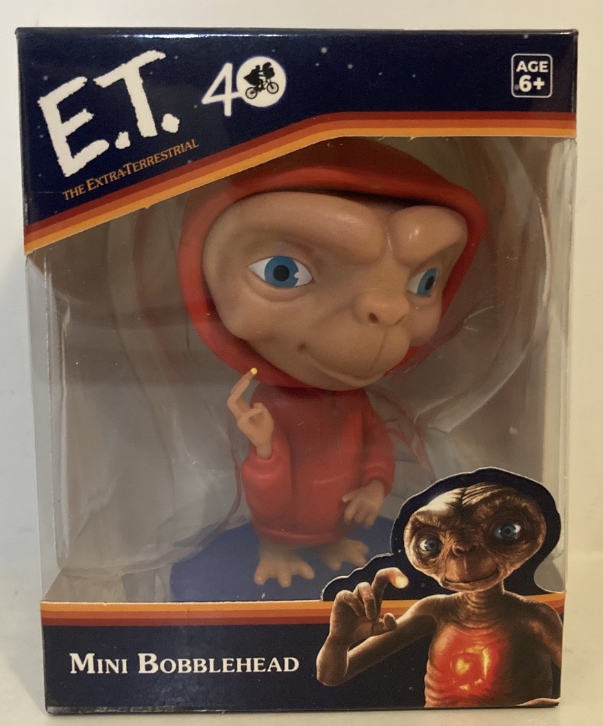 NIB 2023 CultureFly Hoodie E.T. 40 Years ET 40th Mini Bobblehead SAME DAY SHIP