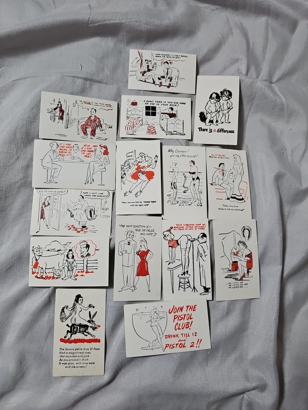 15 Vintage Vending Naughty Novelty Card Inventing Trick Periscopes Risque