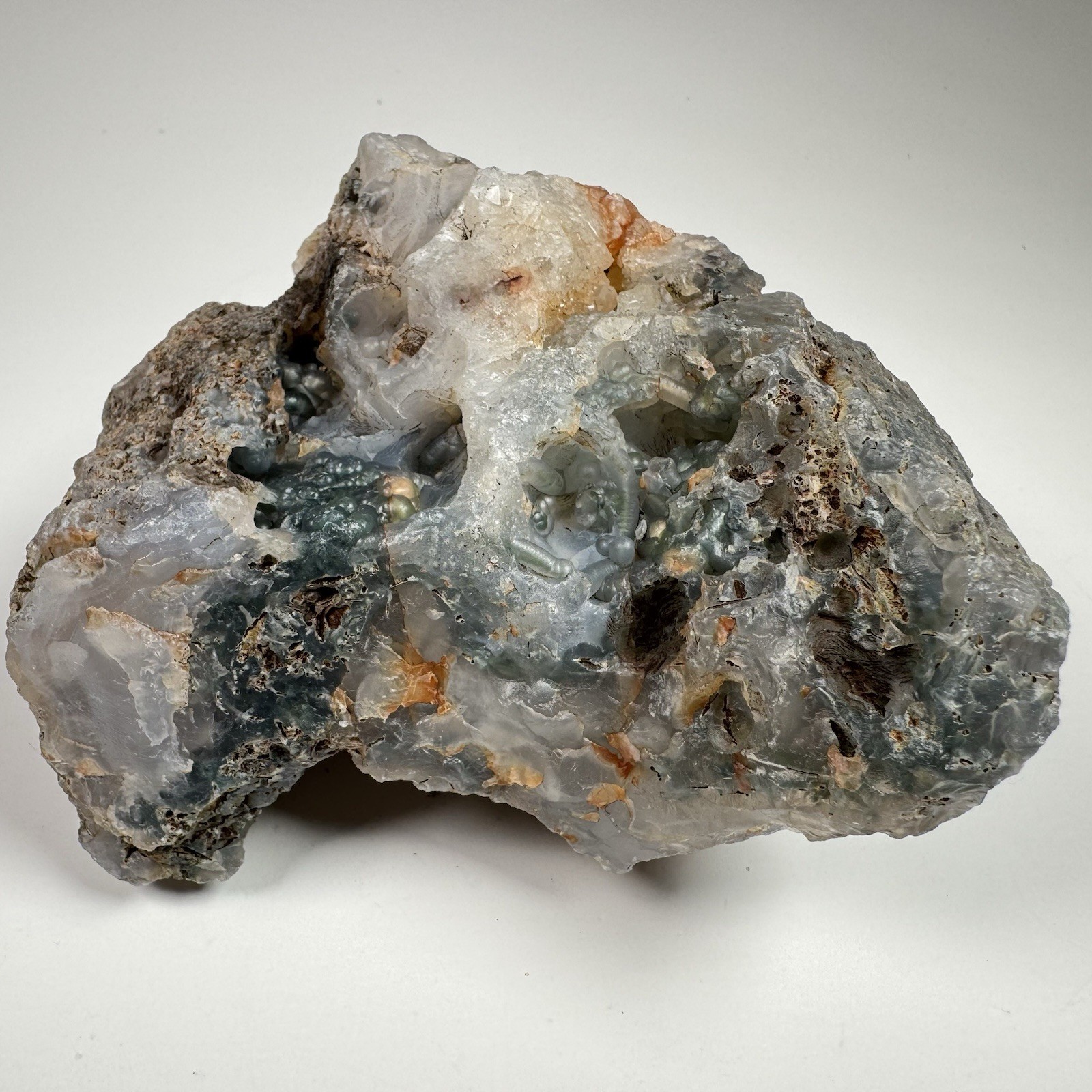 Paulina Agate Limb Cast Cripple Creek Oregon Display Specimen 1 lb 3 oz