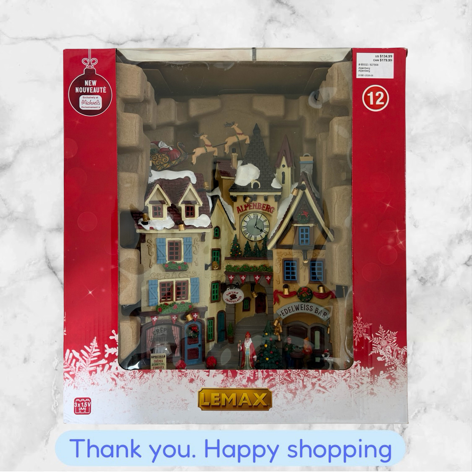 Lemax Vail Village Alpenberg #65532 BRAND NEW SHIPPING