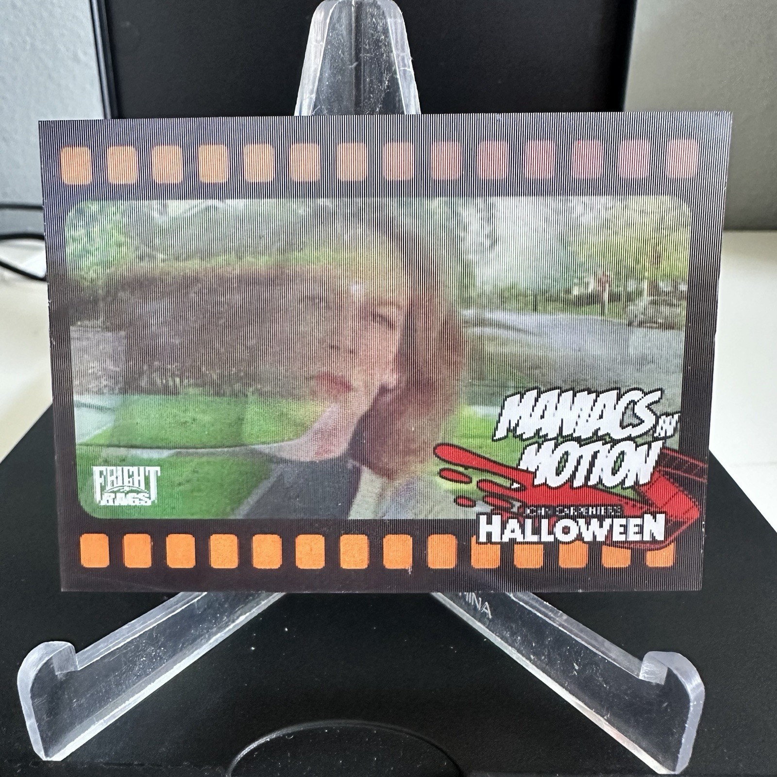 2024 Fright Rags John Carpenters Halloween 1978 Movie Lenticular Chase Card 2024 Fright Rags John Carpenters Halloween 1978 Movie Lenticular Chase Card