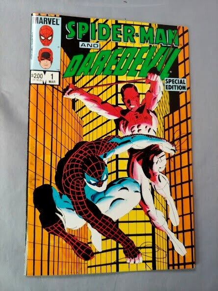 Spideman and Daredevil Special Edition #1 1983 Marvel Frank Miller NM-