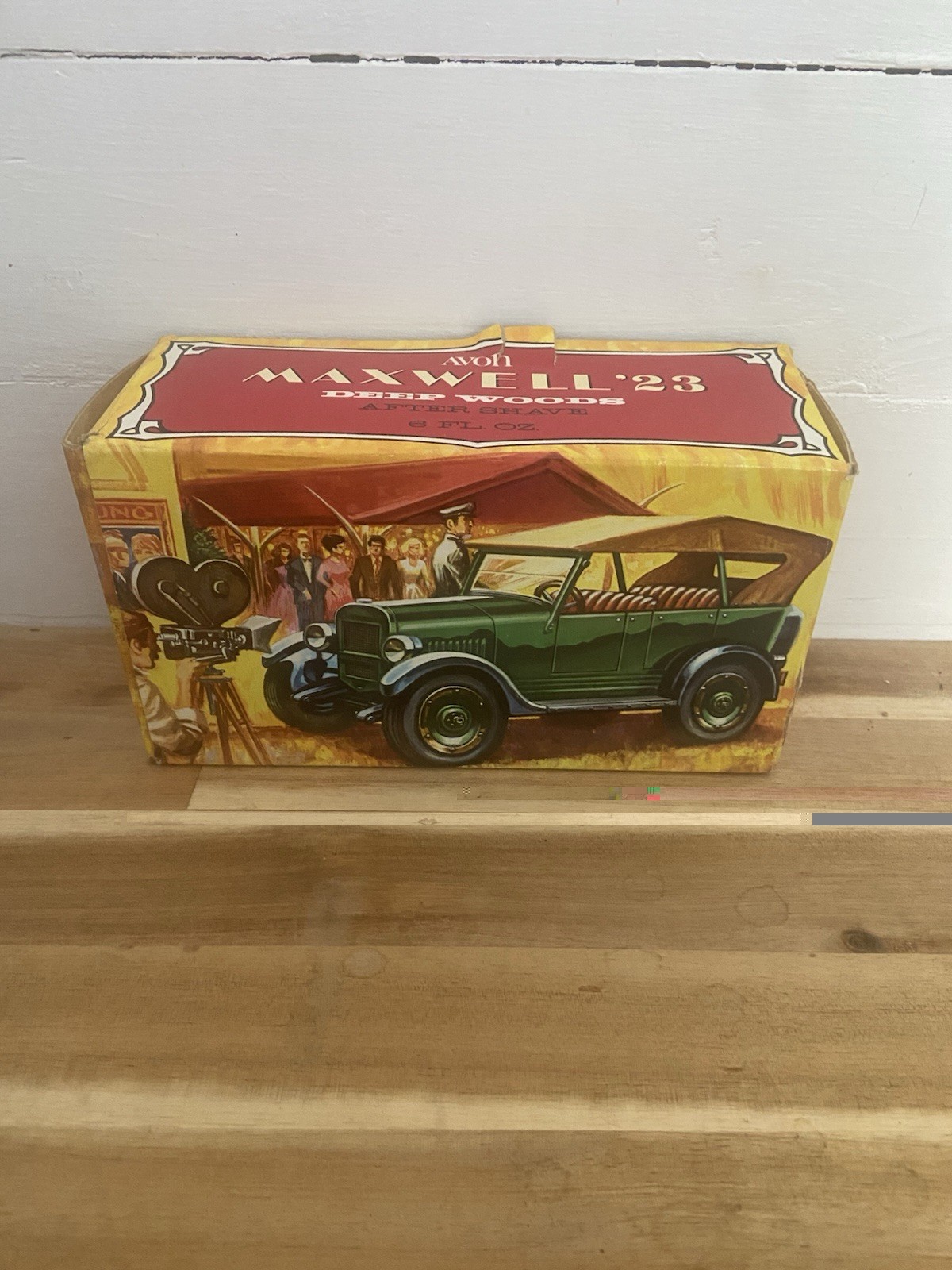 Vintage Avon Maxwell ‘23 After Shave Bottle With Original Box 