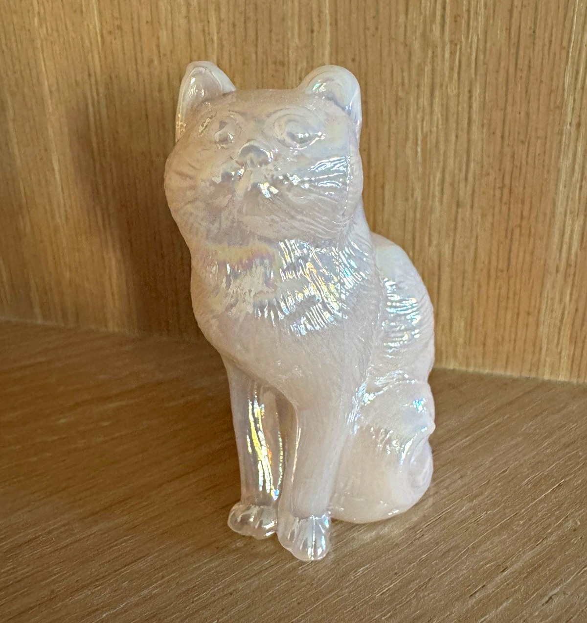 Mosser Crown Tuscan Iridized Cat