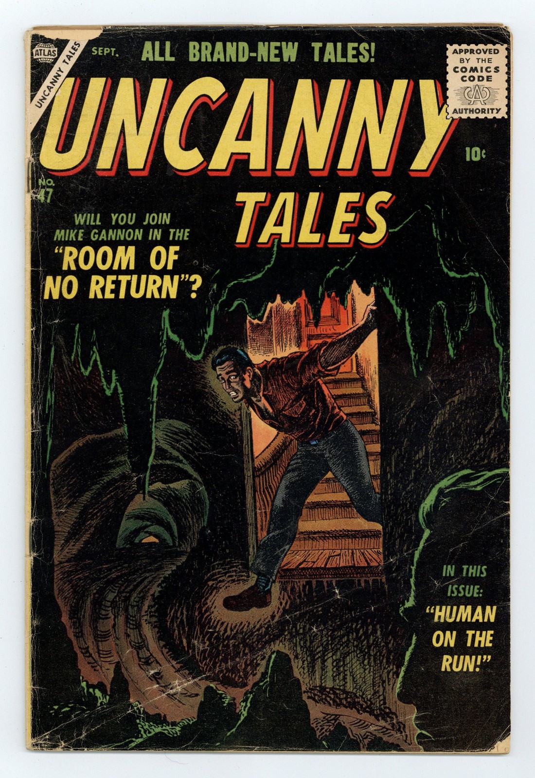Uncanny Tales #47 GD+ 2.5 1956