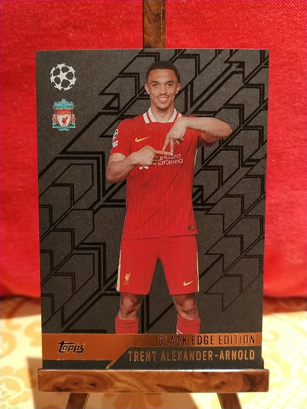 Topps Match Attax CL 2024/25 - Trent Alexander Arnold Black Edge Edition #BE 1