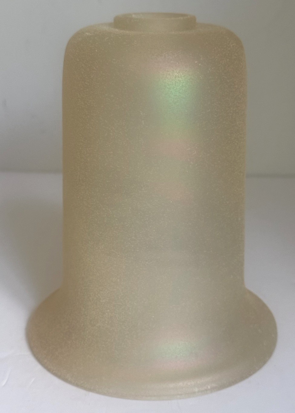 Rare Antique French Art Nouveau Opaline Glass Lamp Shade