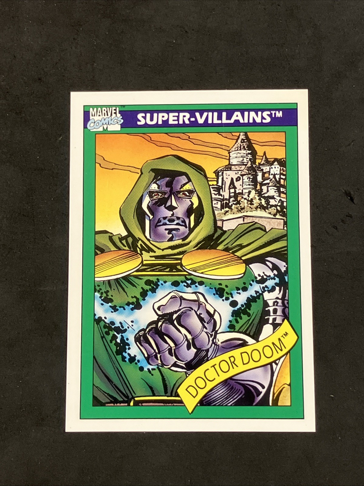 Dr. Doom 1990 Impel Marvel Comics Universe Series 1 Super Villains #60 MINT Dr. Doom 1990 Impel Marvel Comics Universe Series 1 Super Villains #60 MINT
