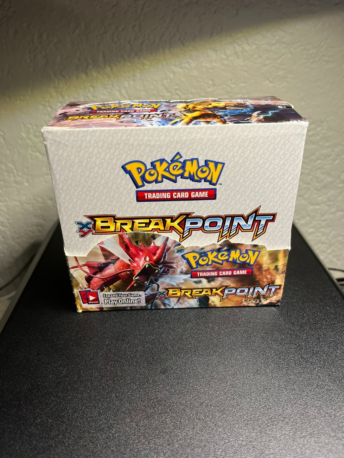 OPENED & EMPTY XY BREAKPOINT BOOSTER BOX FOR DISPLAY ONLY (NO PACKS) CLEAN NM