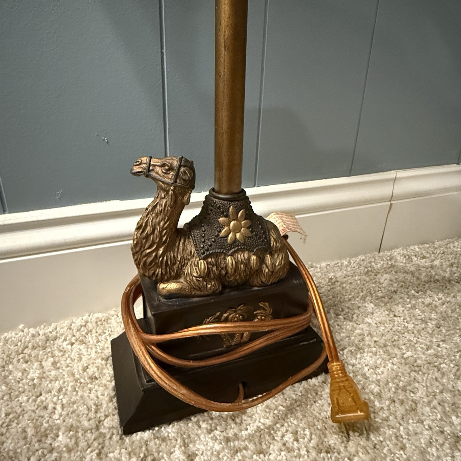 Vtg Joe Camel Cigarette Promo Table Lamp Base 1990s Tobaccoriana Works
