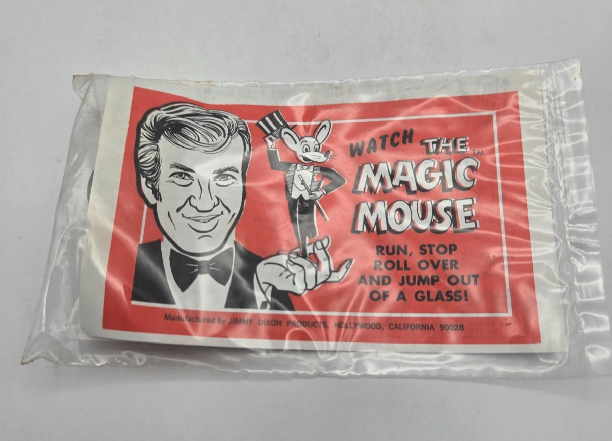 The Magic Mouse Jimmy Dixon Products Vintage Magic Performs Tricks