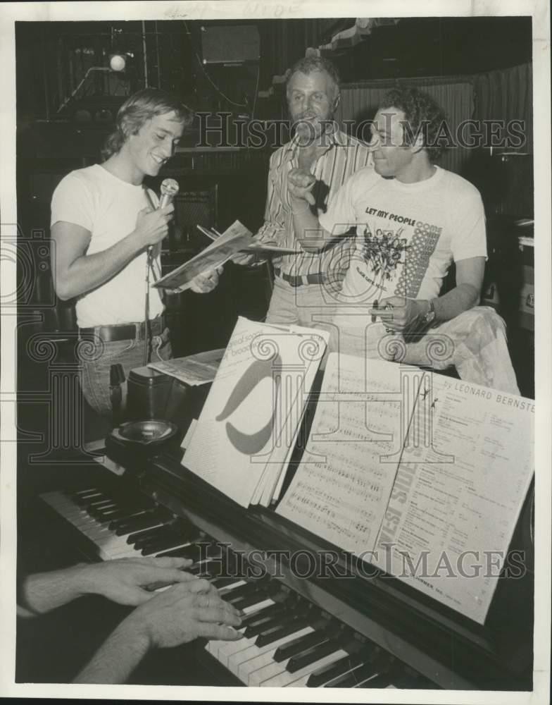 1975 Press Photo Walter, Otte Maximilian (director), Marty Marlowe (producer)