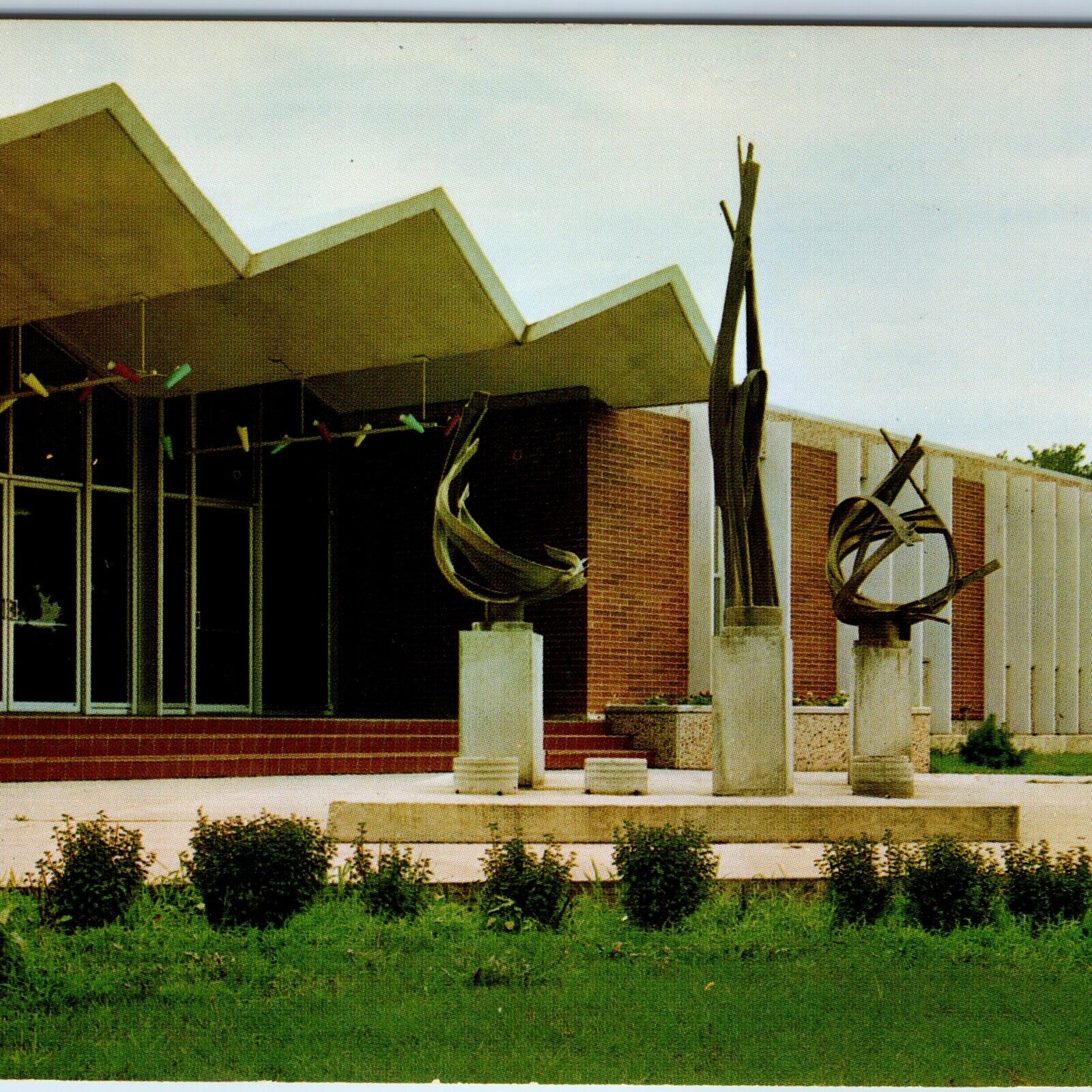 c1960s Cedar Falls IA Music Building Teacher College University Northern PC A241