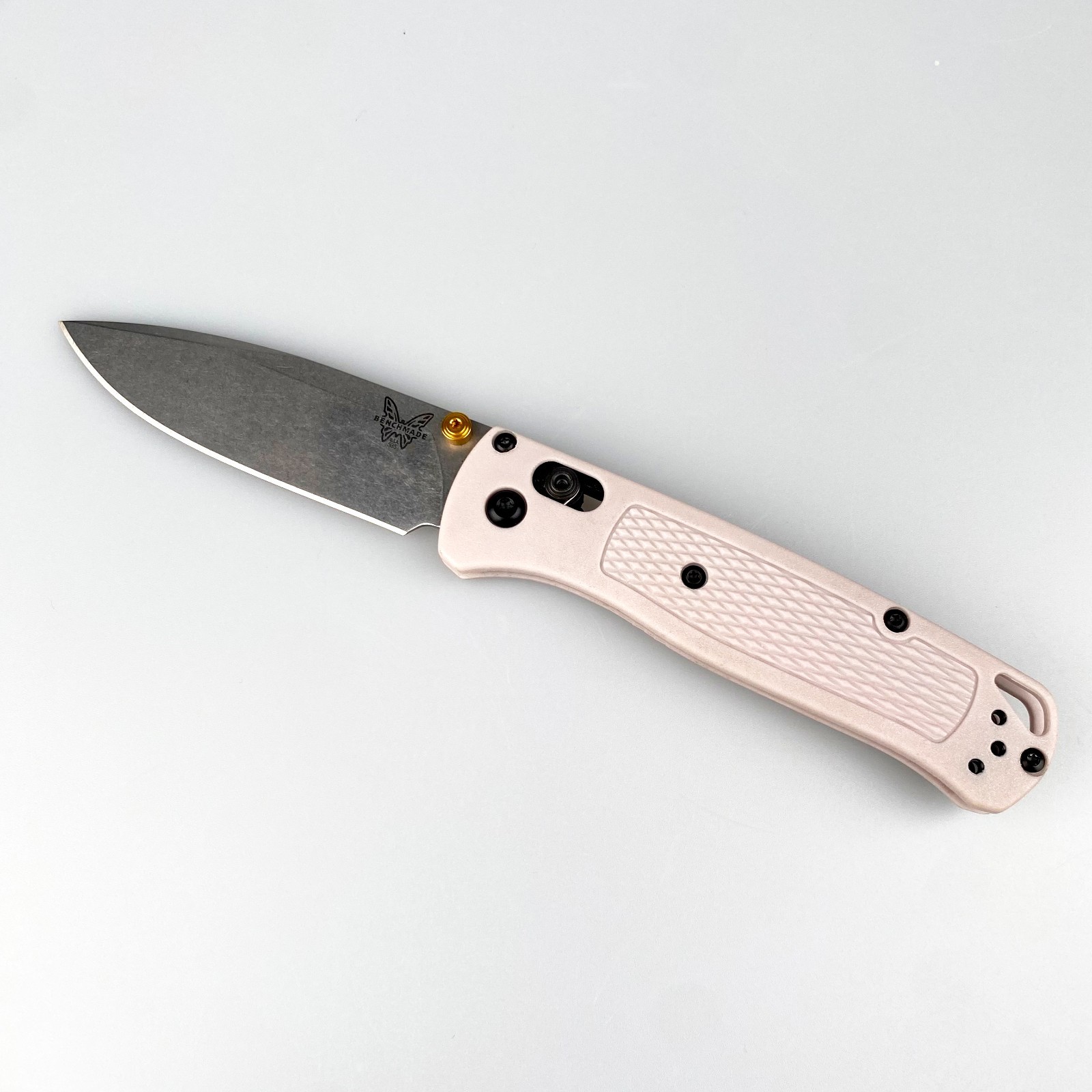 Benchmade 535-Custom Bugout Knife White Grivory Handle S30V Folding Knife