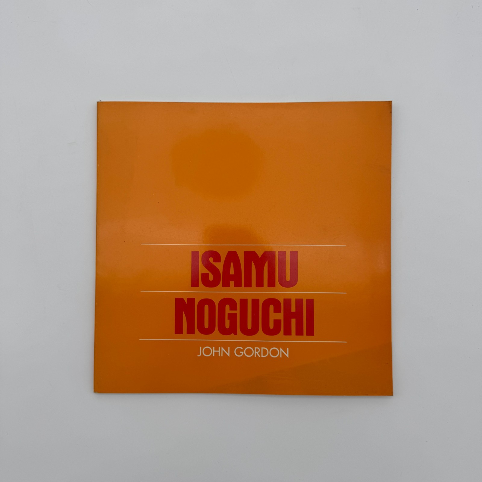 Isamu Noguchi by John Gordon Exhibition Catalogue 1968 Whitney Museum
