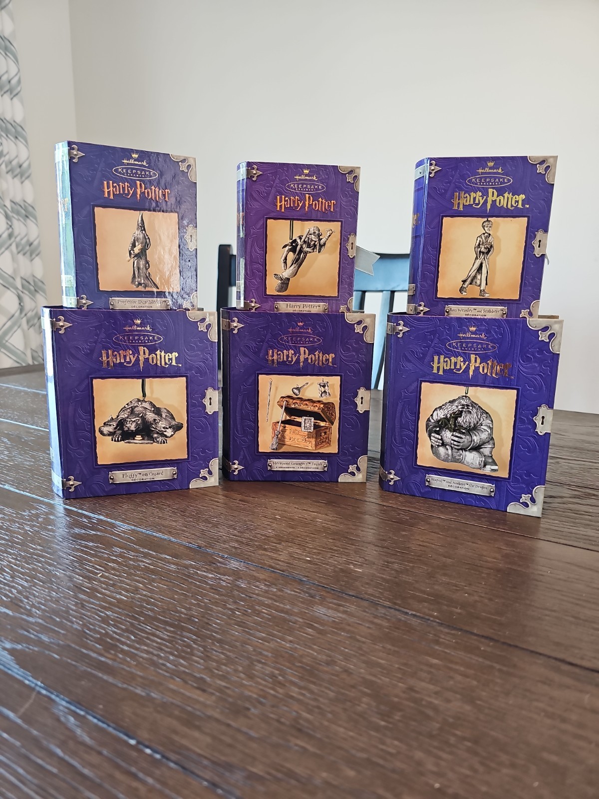 Vintage Hallmark Keepsake Harry Potter Pewter Ornament Lot Set Of 6 Boxed Vintage Hallmark Keepsake Harry Potter Pewter Ornament Lot Set Of 6 Boxed