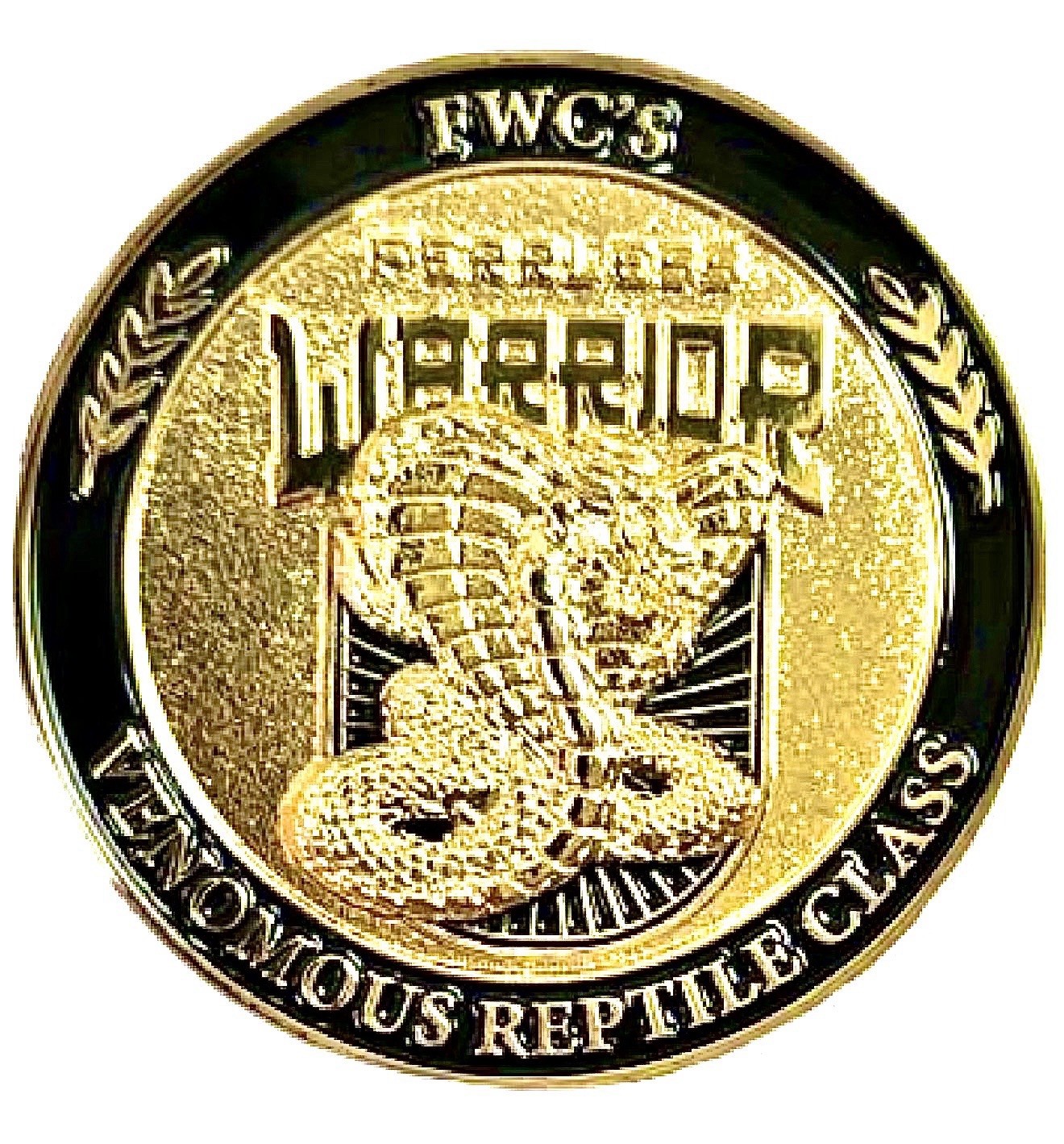 RARE Florida Fish & Wildlife FWC Venomous Reptile Class Challenge Coin FL US 3H