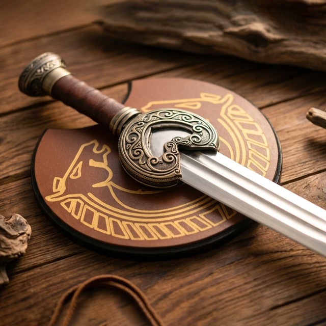 Handmade HERUGRIM THEODEN SWORD, King of Rohan Movie Replica Steel Handmade HERUGRIM THEODEN SWORD, King of Rohan Movie Replica Steel