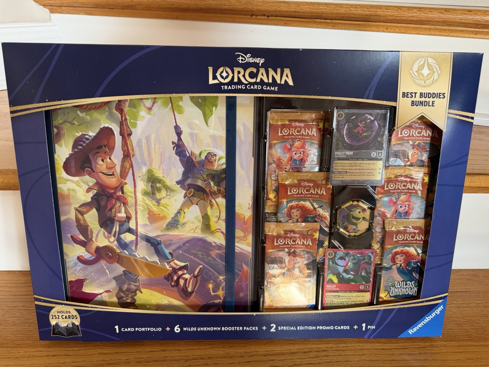 Disney Lorcana Best Buddies Bundle Wilds Unknown 6 Boosters Binder Promos Costco